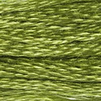 DMC 471 Very Light Avocado Green embroidery floss skein