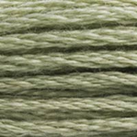 DMC 523 Light Fern Green embroidery floss skein