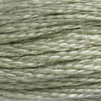 DMC 524 Very Light Fern Green embroidery floss skein