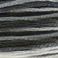 DMC 53 Variegated Steele Gray embroidery floss skein