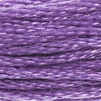 DMC 553 Violet embroidery floss skein