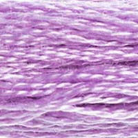 DMC 554 Light Violet embroidery floss skein
