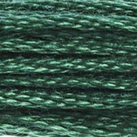 DMC 561 Very Dark Jade embroidery floss skein