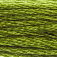 DMC 581 Moss Green embroidery floss skein