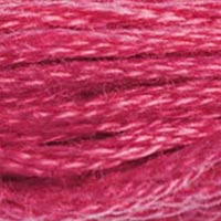 DMC 601 Dark Cranberry embroidery floss skein