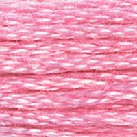DMC 604 Light Cranberry embroidery floss skein