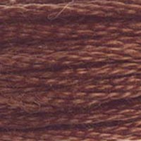 DMC 632 Ultra Very Dark Desert Sand embroidery floss skein