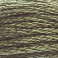 DMC 640 Very Dark Beige Gray embroidery floss skein