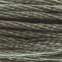 DMC 646 Dark Beaver Gray embroidery floss skein