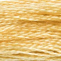 DMC 676 Light Old Gold embroidery floss skein