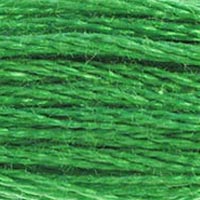 DMC 701 Light Christmas Green embroidery floss skein