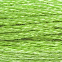 DMC 704 Bright Chartreuse embroidery floss skein