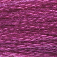 DMC 718 Plum embroidery floss skein