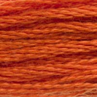 DMC 720 Dark Orange Spice embroidery floss skein
