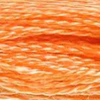 DMC 722 Light Orange Spice embroidery floss skein