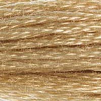 DMC 738 Very Light Tan embroidery floss skein