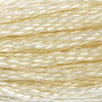 DMC 739 Ultra Very Light Tan embroidery floss skein