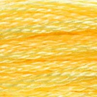 DMC 744 Yellow embroidery floss skein