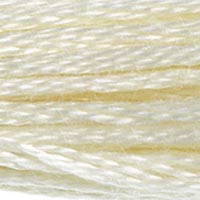 DMC 746 Off White embroidery floss skein