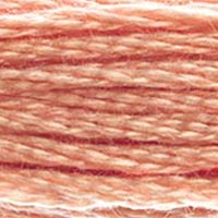 DMC 758 Very Light Terra Cotta embroidery floss skein