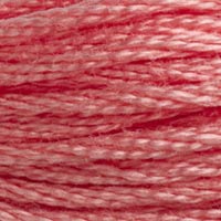 DMC 760 Salmon embroidery floss skein