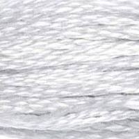 DMC 762 Very Light Pearl Gray embroidery floss skein