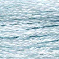 DMC 775 Very Light Baby Blue embroidery floss skein
