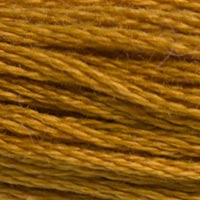 DMC 782 Dark Topaz embroidery floss skein