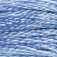 DMC 794 Light Cornflower Blue embroidery floss skein
