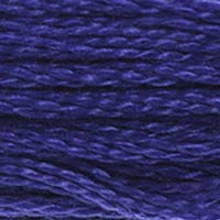 DMC 797 Royal Blue embroidery floss skein