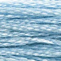 DMC 800 Pale Delft Blue embroidery floss skein