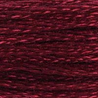 DMC 816 Garnet embroidery floss skein
