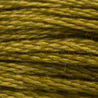 DMC 831 Medium Golden Olive embroidery floss skein
