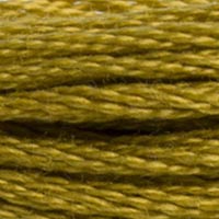 DMC 832 Golden Olive embroidery floss skein