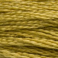 DMC 833 Light Golden Olive embroidery floss skein