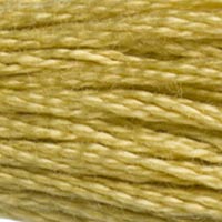 DMC 834 Very Light Golden Olive embroidery floss skein