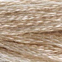 DMC 842 Very Light Beige Brown embroidery floss skein