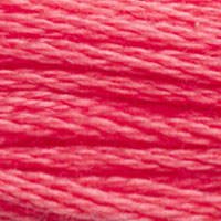 DMC 892 Medium Carnation embroidery floss skein
