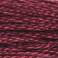 DMC 902 Very Dark Garnet embroidery floss skein