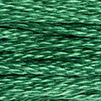 DMC 911 Medium Emerald Green embroidery floss skein