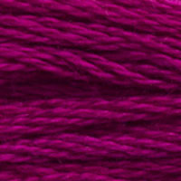DMC 915 Dark Plum embroidery floss skein