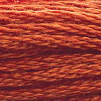 DMC 919 Red Copper embroidery floss skein