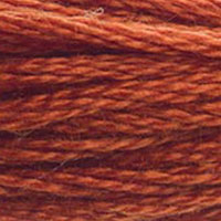 DMC 920 Medium Copper embroidery floss skein