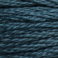 DMC 924 Very Dark Gray Green embroidery floss skein