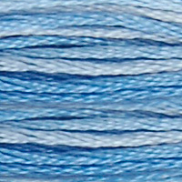 DMC 93 Variegated Warm Brown embroidery floss skein