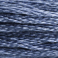 DMC 931 Medium Antique Blue embroidery floss skein