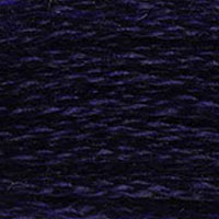 DMC 939 Very Dark Navy Blue embroidery floss skein