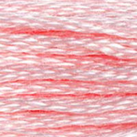 DMC 963 Ultra Very Light Dusty Rose embroidery floss skein