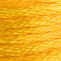 DMC 972 Deep Canary embroidery floss skein