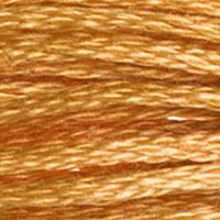 DMC 977 Light Golden Brown embroidery floss skein